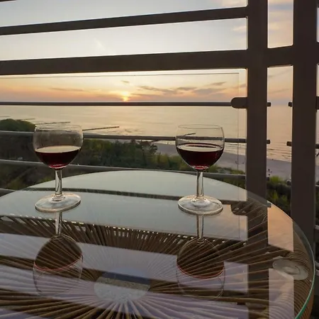 公寓 Sea View Tower Porta Mare 10 Floor Dziwnówek
