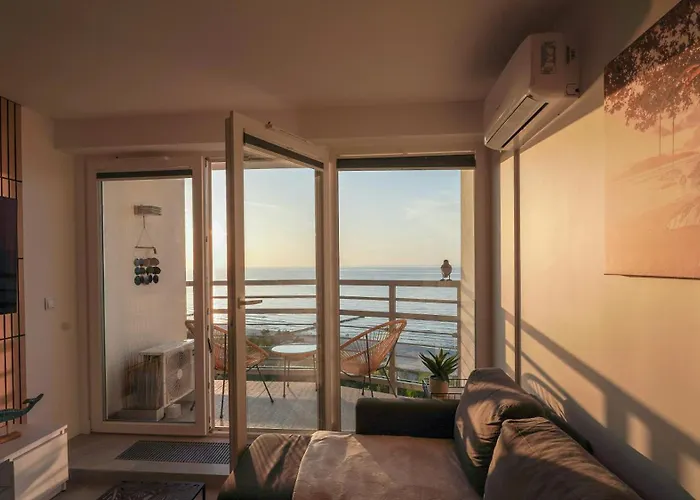 Sea View Tower Porta Mare 10 Floor 公寓 Dziwnówek